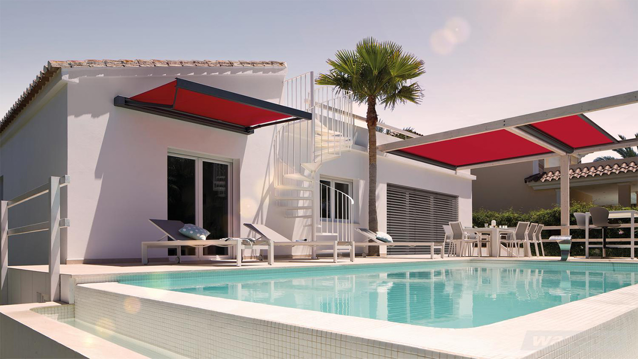 Homepage Fa. Sunless Sonnenschutztechnik e.U.: Startbild